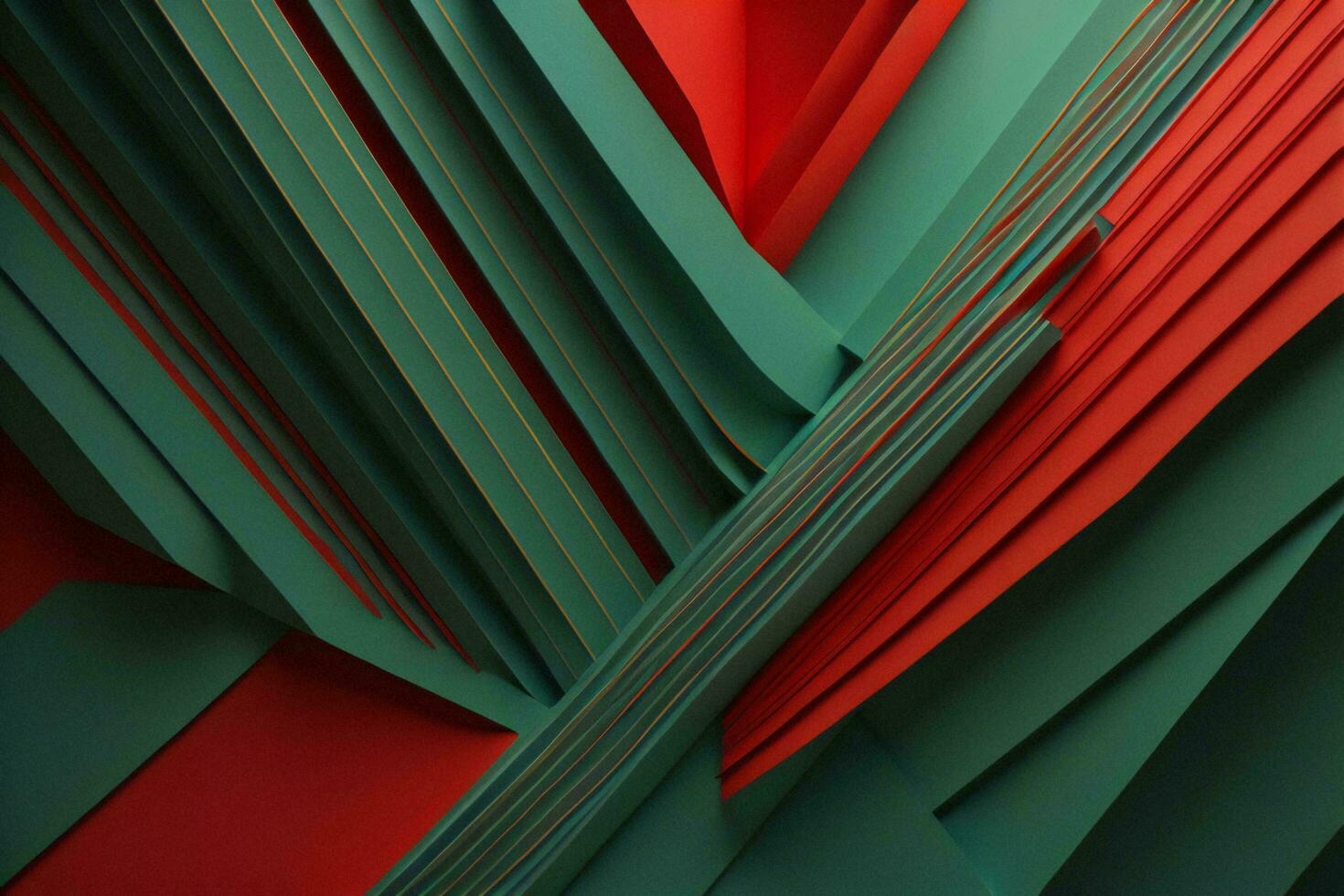 AI generated Abstract chaotic geometric shapes. Modern background design. ai generated photo