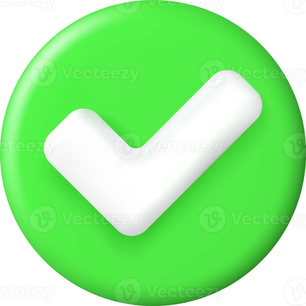 3D Right Button in Round Shape. png