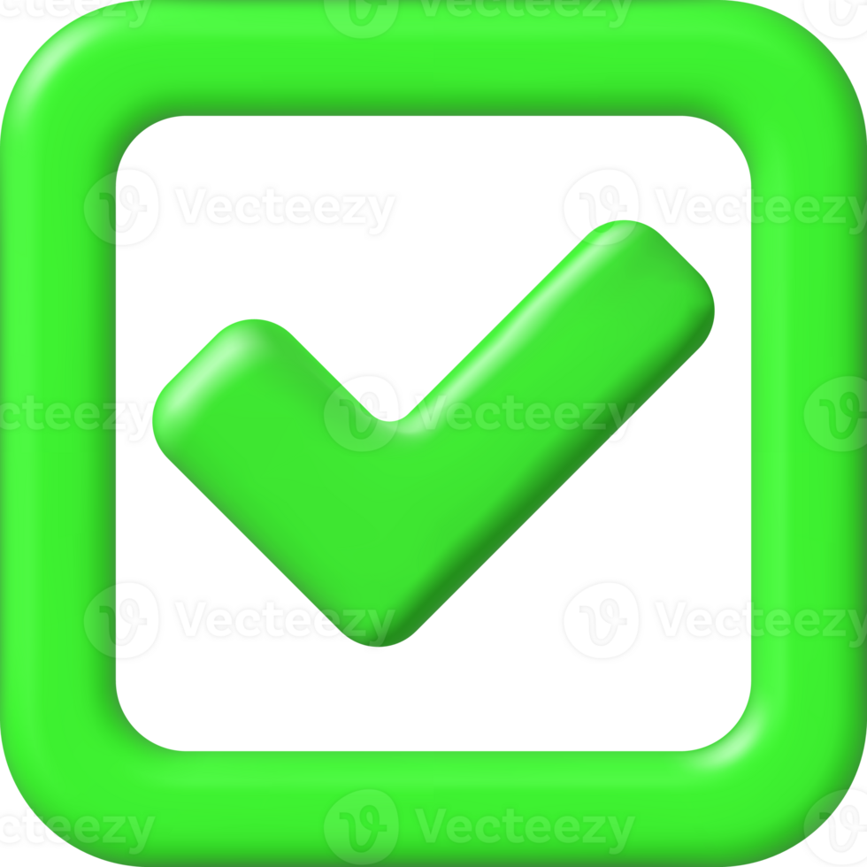 3D Right Button in Square Shape. png