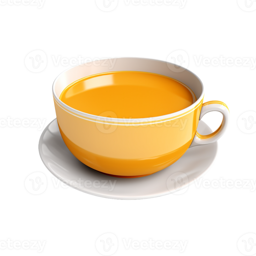 AI generated Cup of Soup on transparent background PNG image