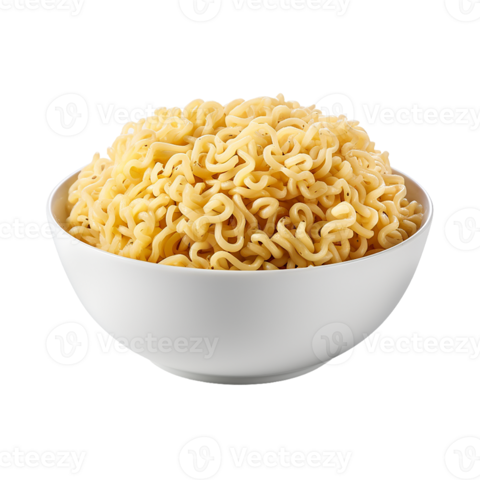 ai genererad skål av Ramen spaghetti på transparent bakgrund png bild