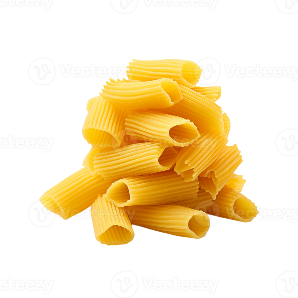 AI generated bunch of pasta on transparent background PNG image