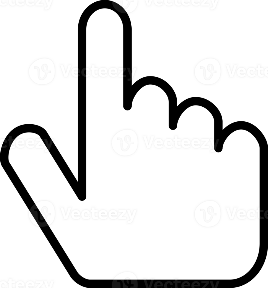 Cursor pointer symbol png