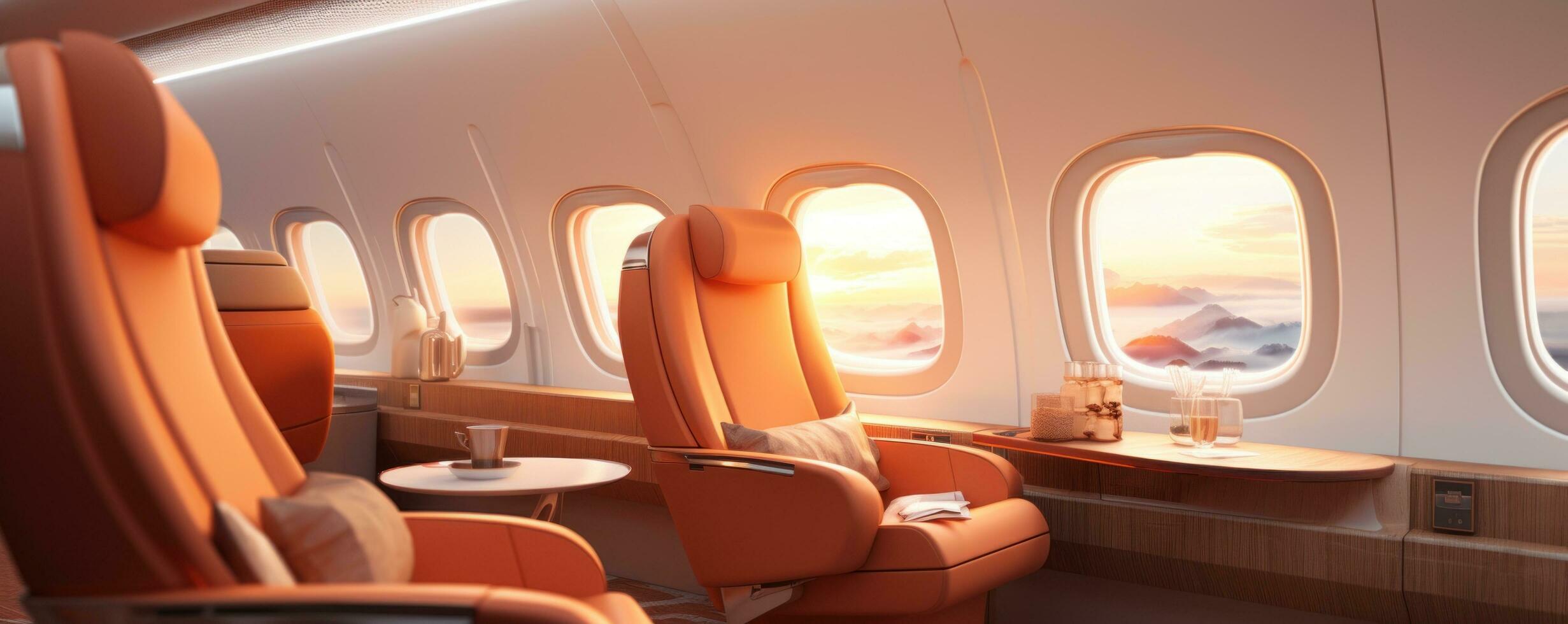 AI generated gia combines oldworld elegance with new airline technology photo