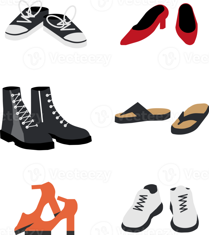Woman or man footwear png