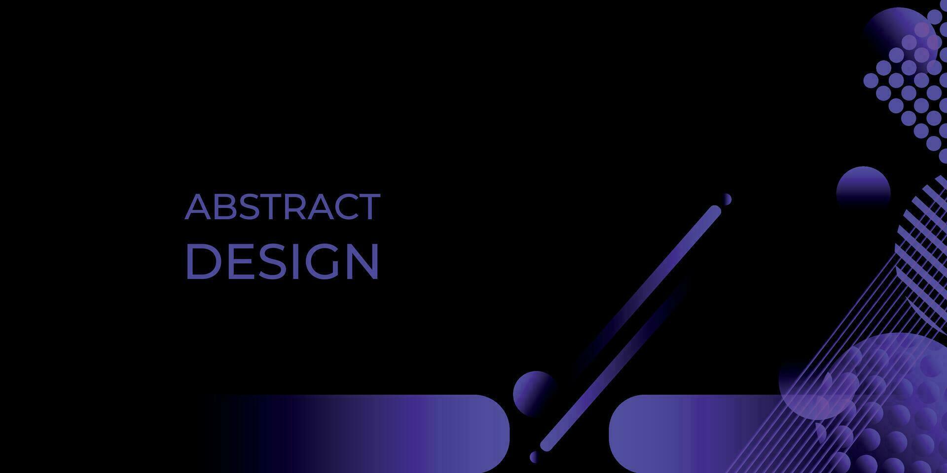 Black with bright lines and shapes background for posters, stories, product advertisements, booklets, flyers vector