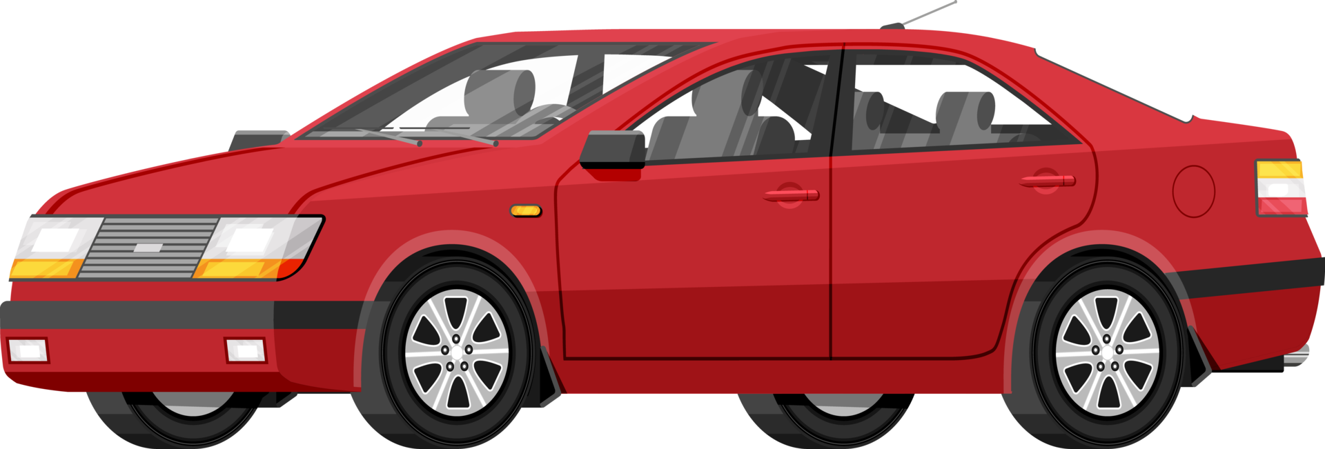 Passenger Car Side View 35718551 PNG