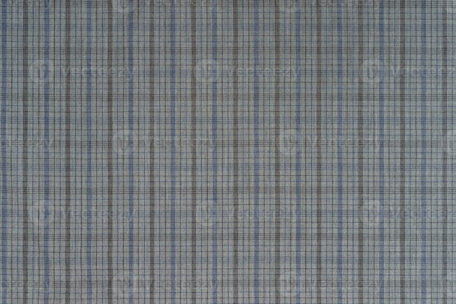 Gray checkered texture fabric, tartan pattern background. photo