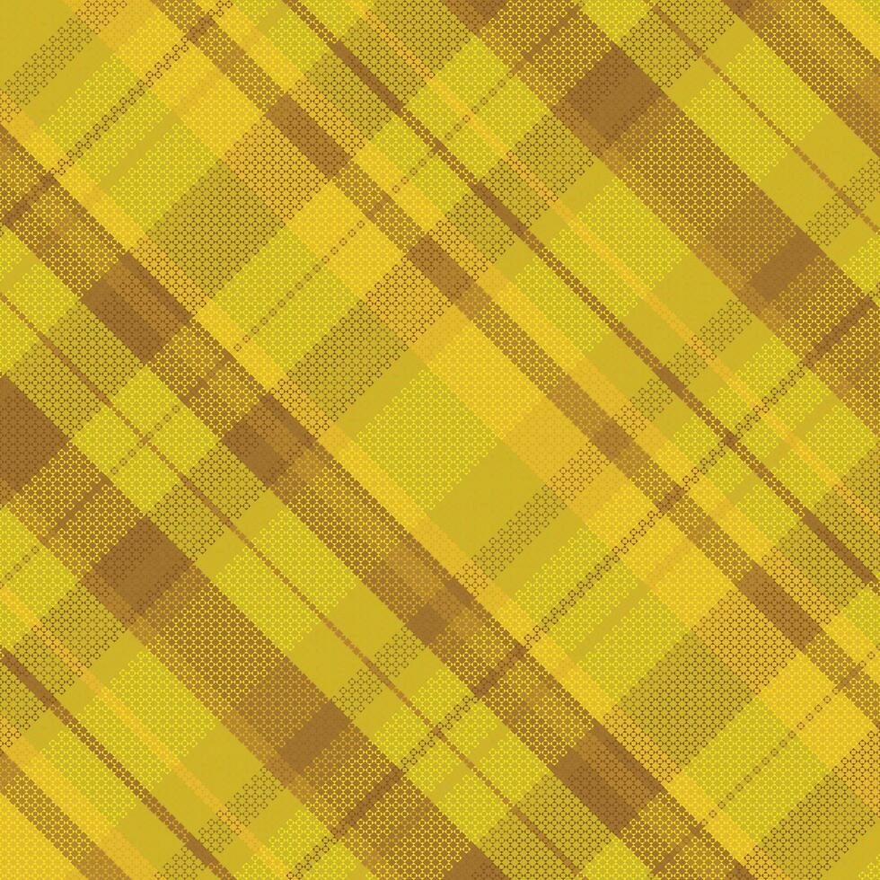 Tartan plaid pattern with texture and summer color. vector