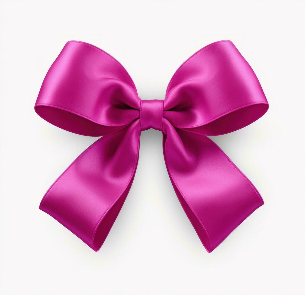 AI generated gifts birthday bows, ribbon color photo