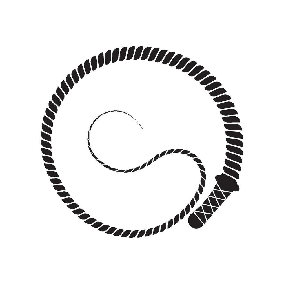 Whip icon vector