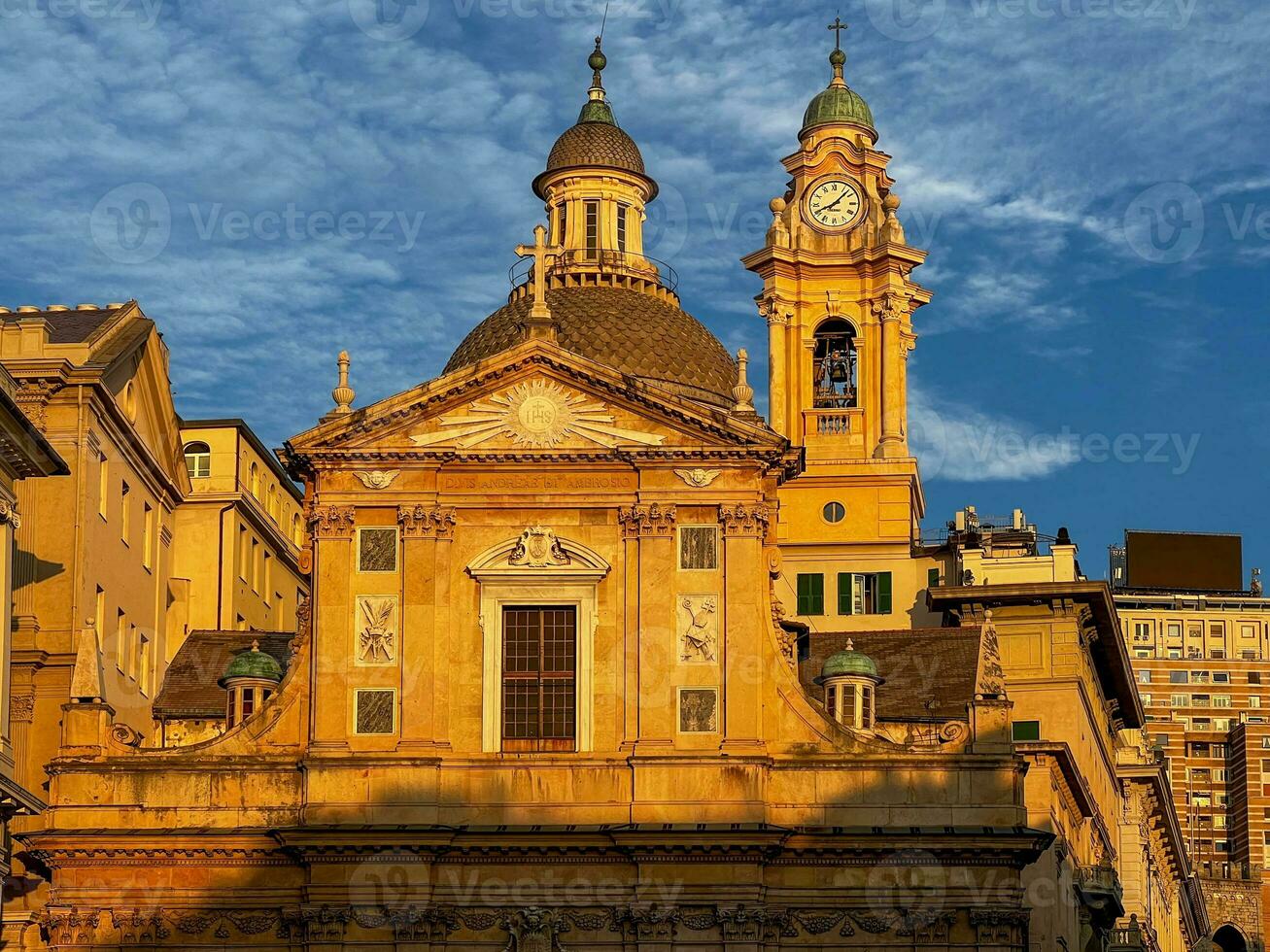 Jesús Iglesia chiesa del gesu - Génova, Italia foto