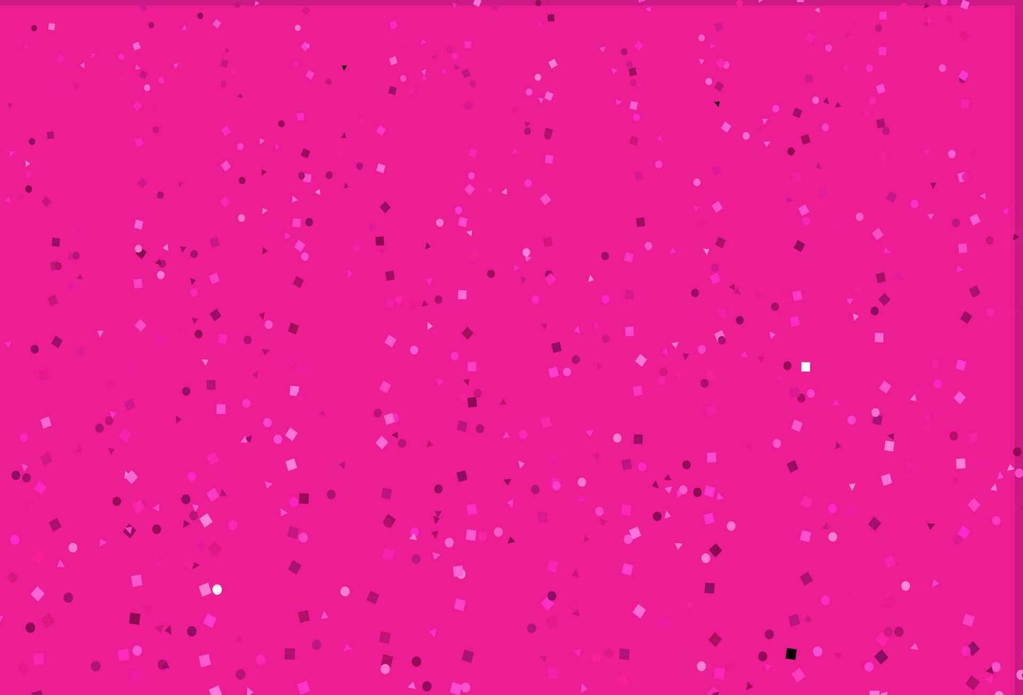 Light Pink vector cover in polygonal style with circles.