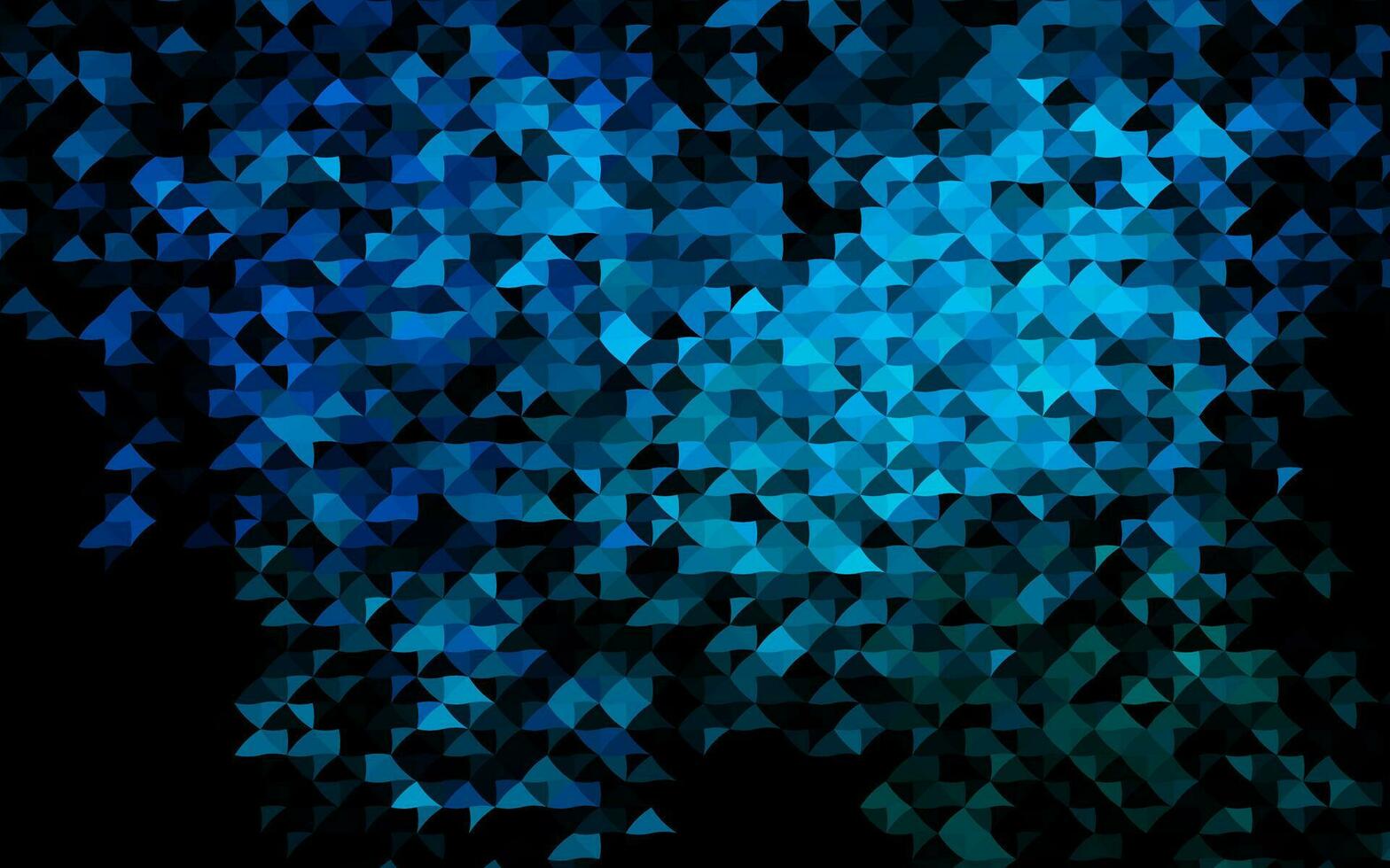 Dark Blue, Green vector backdrop with lines, triangles.