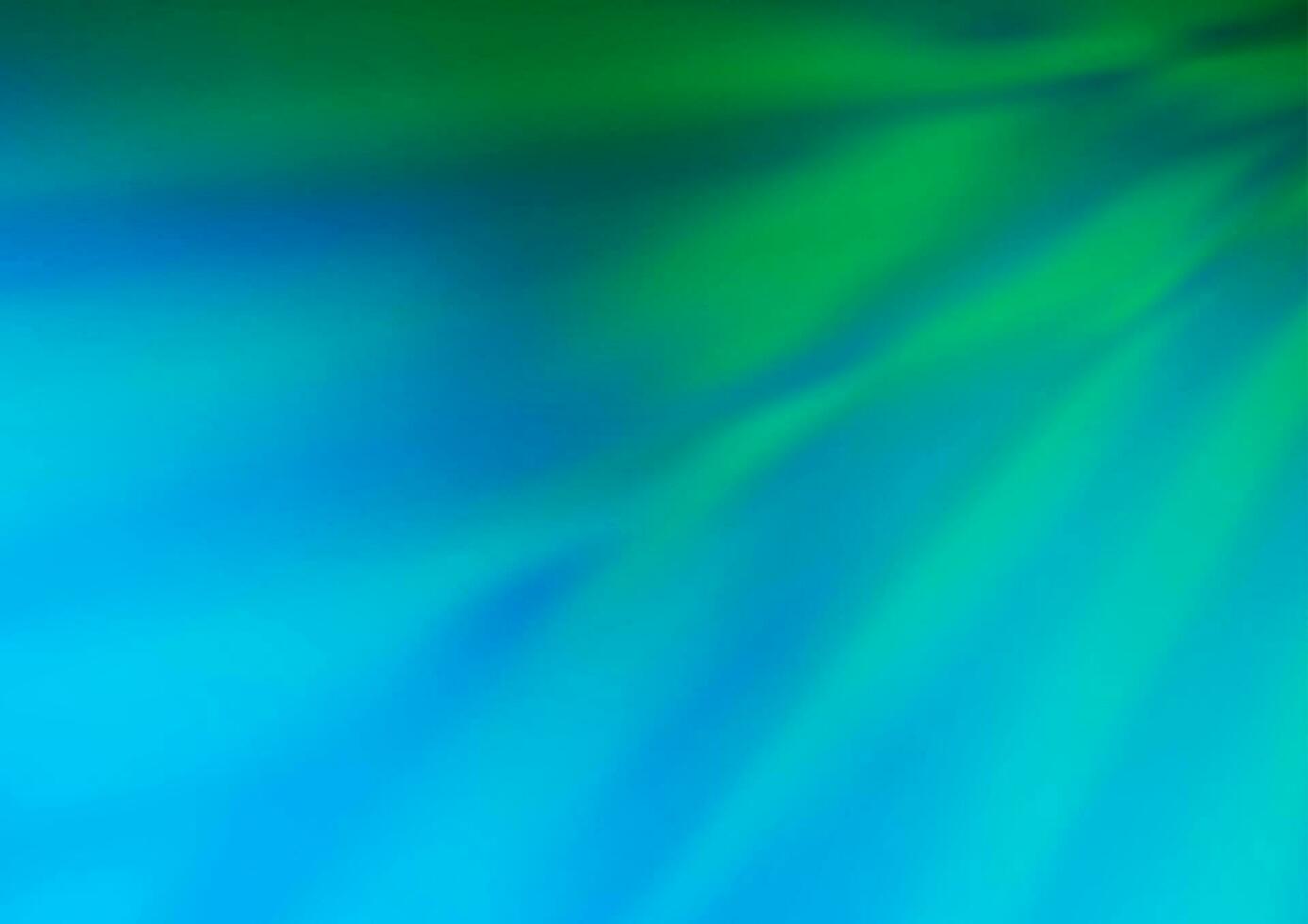 Light Blue, Green vector blurred shine abstract template.