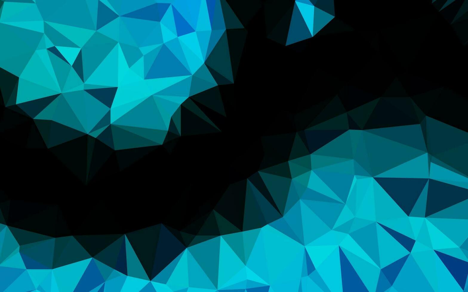 Light BLUE vector low poly layout.