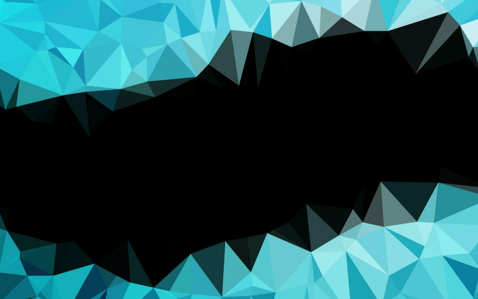 Light BLUE vector abstract mosaic pattern.