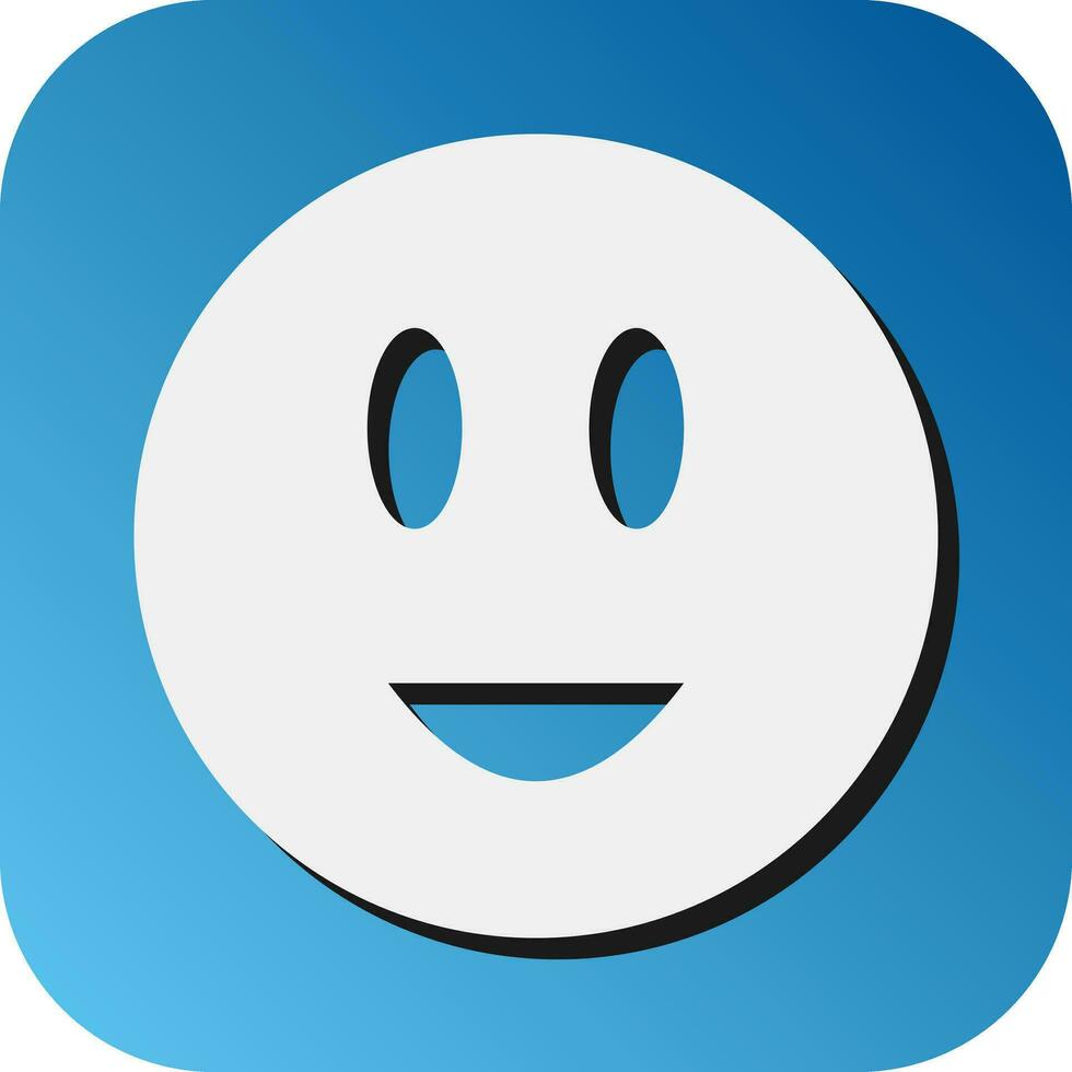 Emotion  Vector Glyph Gradient Background Icon For Personal And Commercial Use.