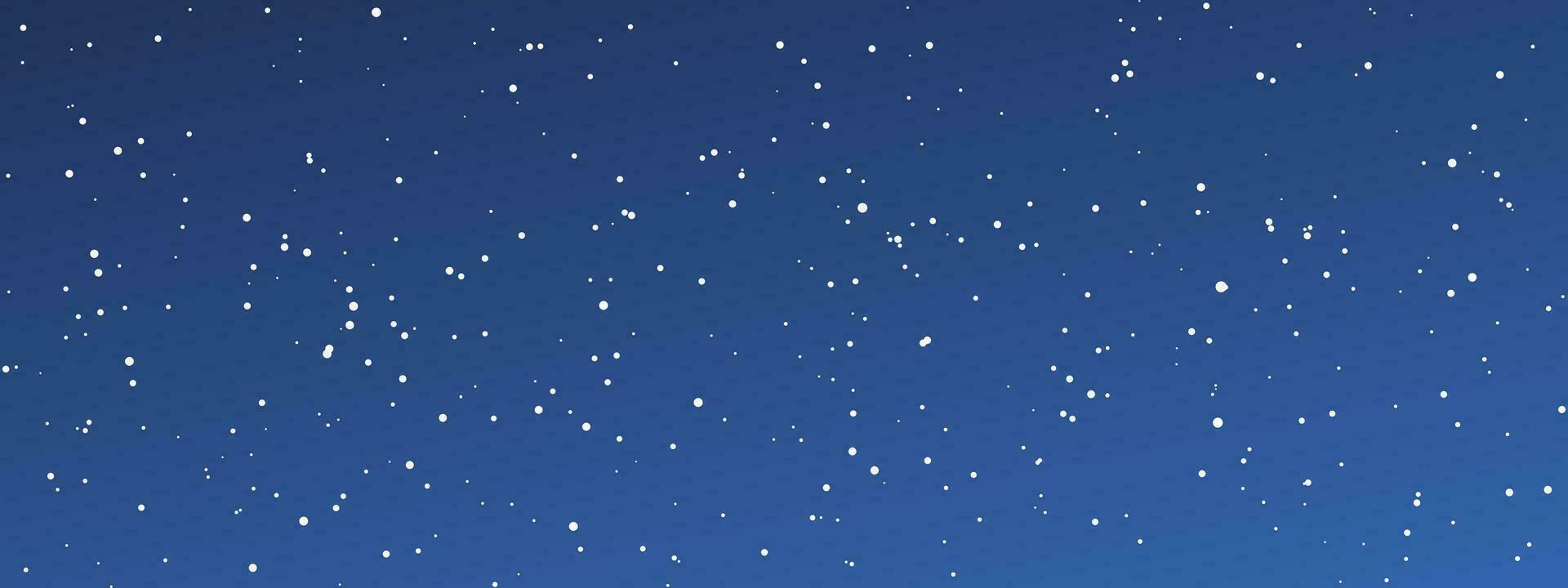 noche cielo con muchos estrellas vector