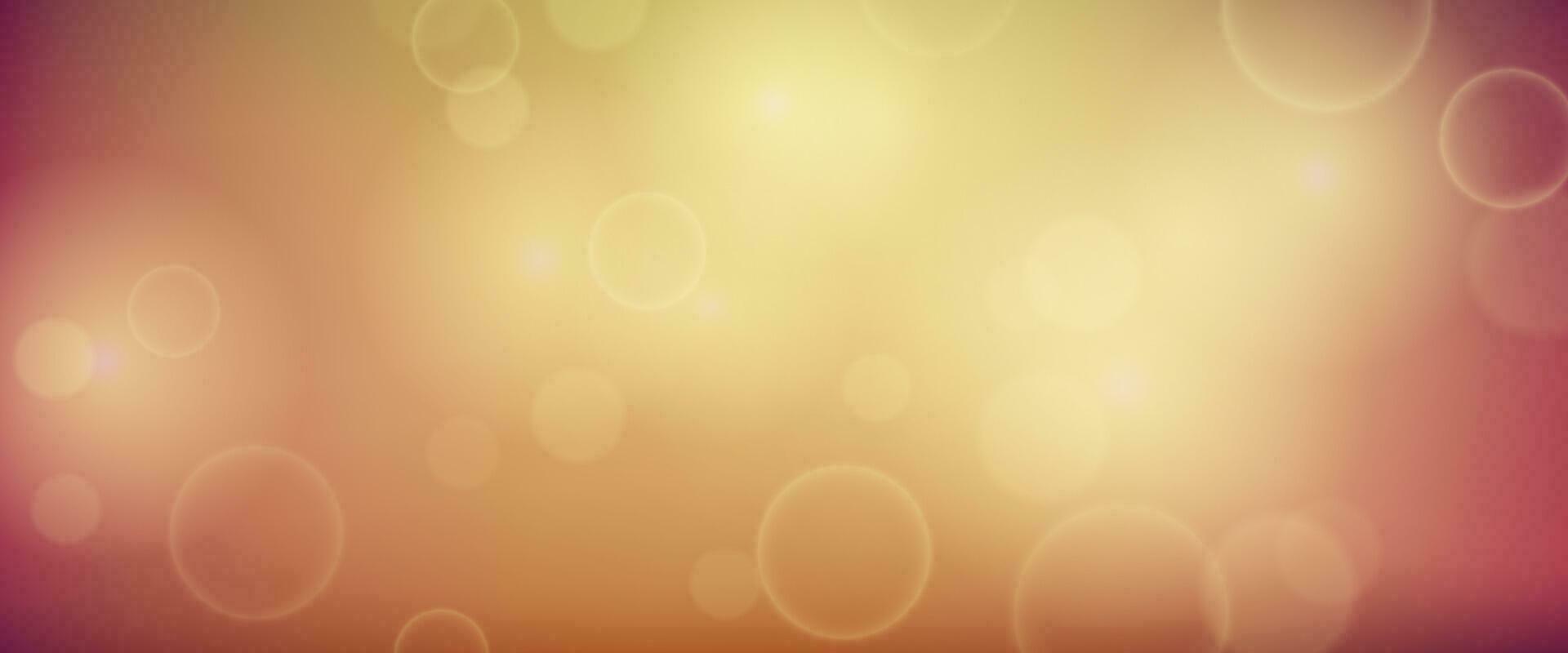 Abstract background with blur bokeh light effect vector