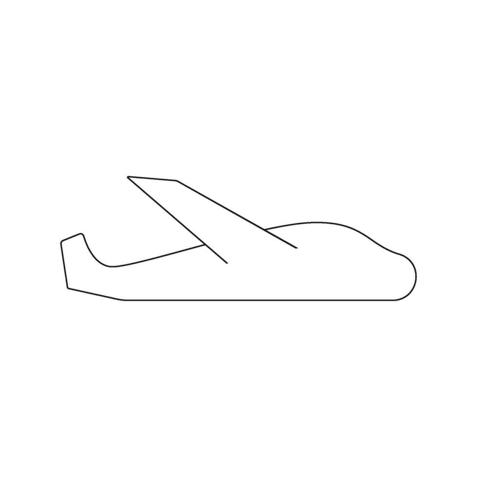 airplane icon vector