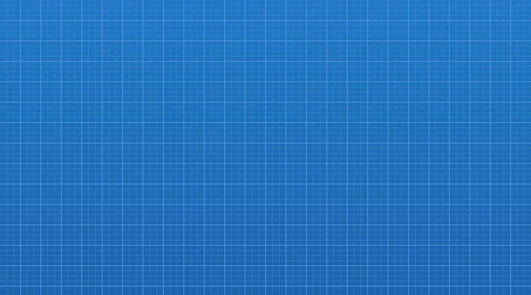 Blueprint background. Blue lined architecture backdrop. Technical industrial concept illustration. Wide wallpaper, pattern digital paper. Blank template. vector illustration.
