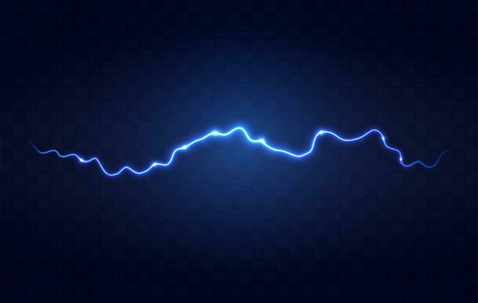 Lightning flash effect. Realistic electric lightning, Abstract background in the form of lightning. A powerful charge causes many sparks. Power of nature. vector