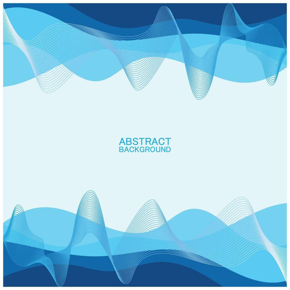 Abstract beach wave background design with blue vector combination, concept design for book cover, wallpaper, swimming pool, marine, lake