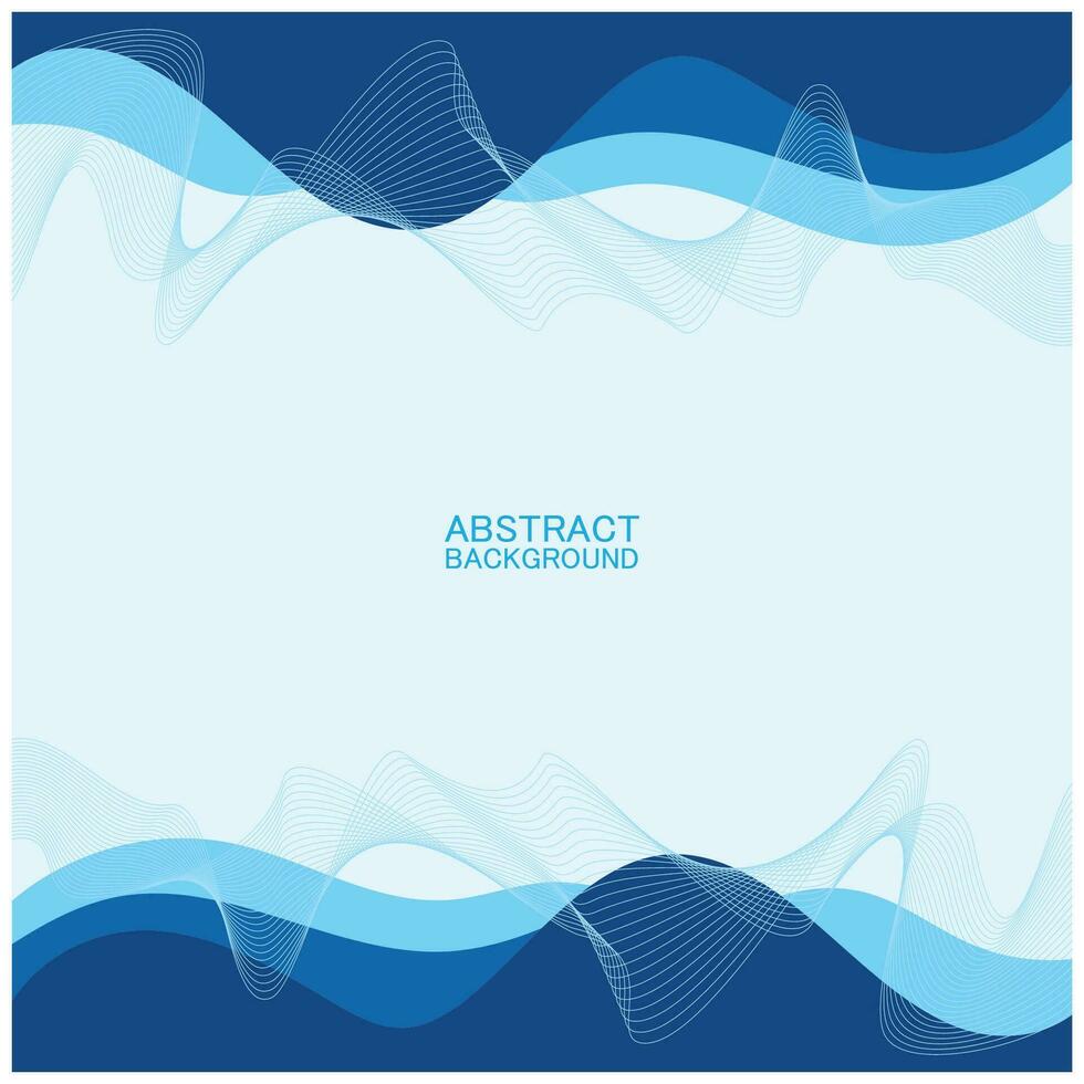 Abstract beach wave background design with blue vector combination, concept design for book cover, wallpaper, swimming pool, marine, lake
