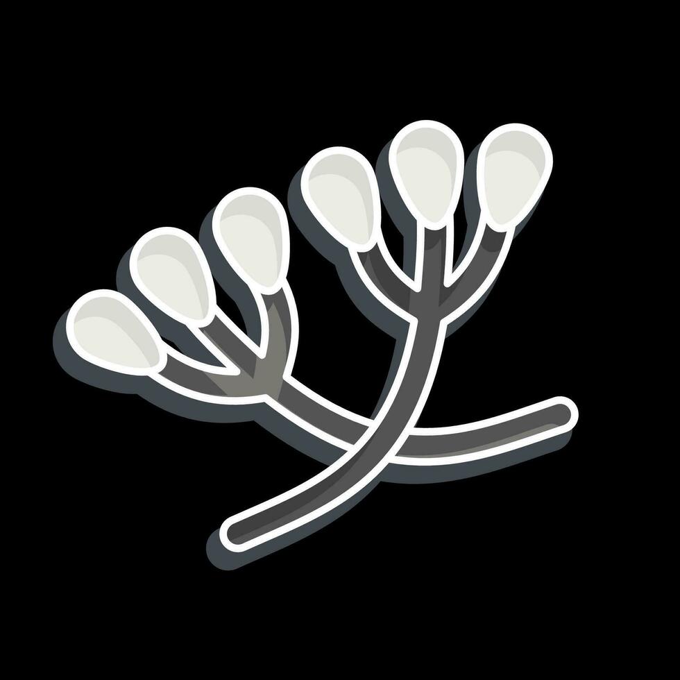 Icon Caraway. related to Herbs and Spices symbol. glossy style. simple design editable. simple illustration vector