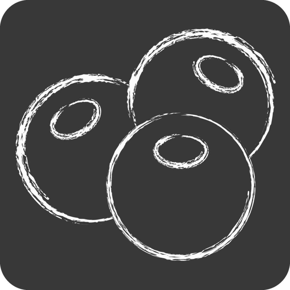 Icon Juniper. related to Herbs and Spices symbol. chalk Style. simple design editable. simple illustration vector