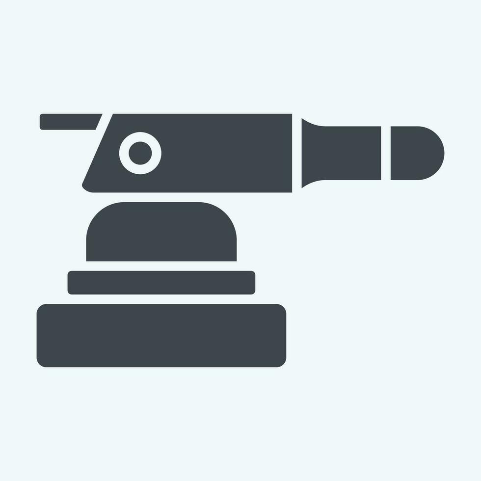Icon Polishers. related to Construction symbol. glyph style. simple design editable. simple illustration vector