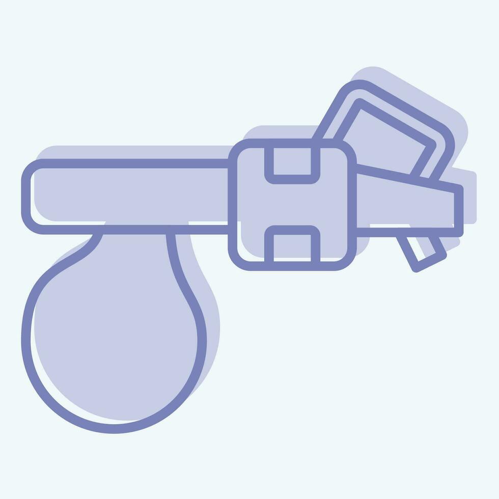 Icon Vacuum Blower. related to Construction symbol. two tone style. simple design editable. simple illustration vector
