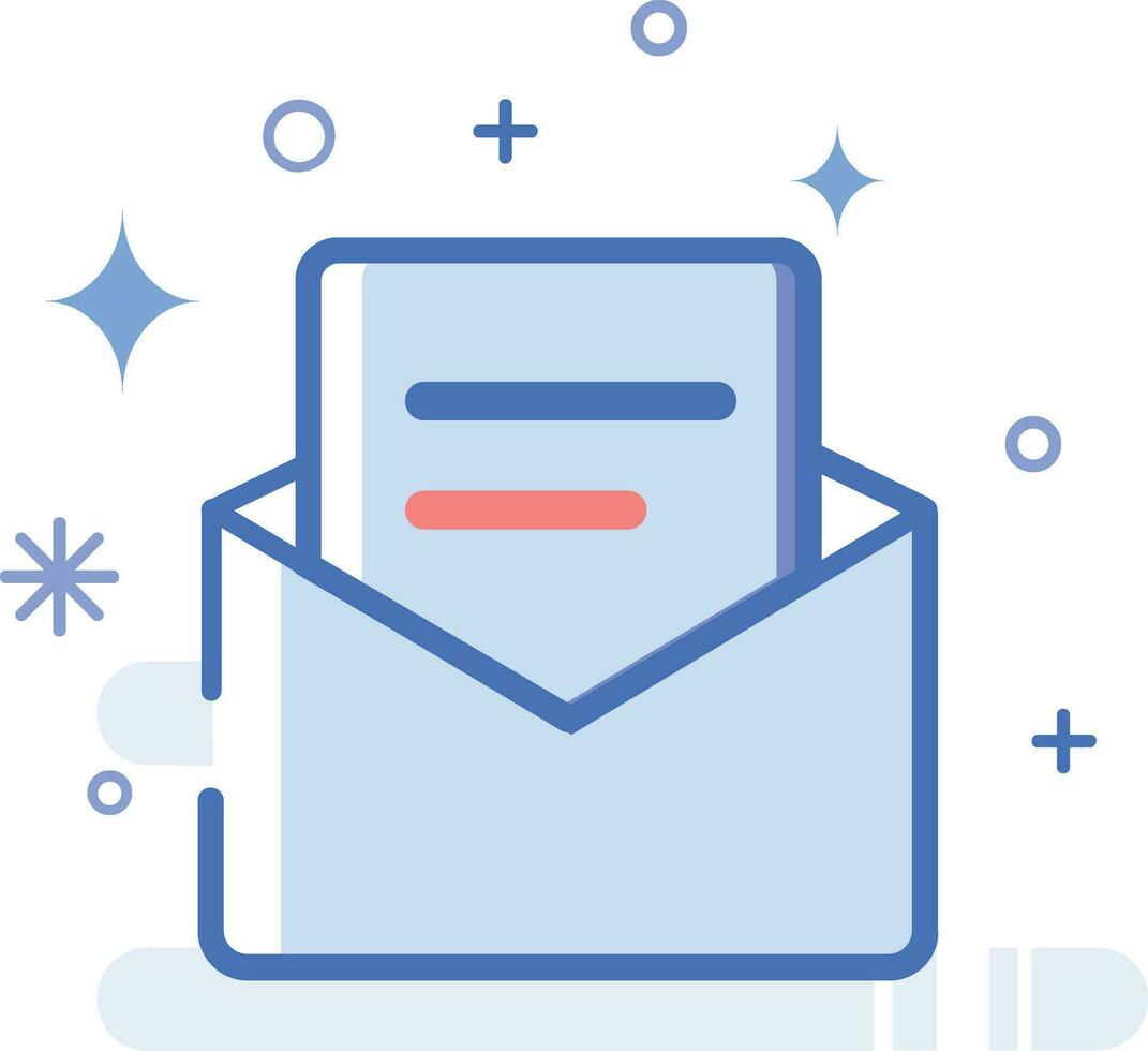 mail illustration design, art and creativity vector