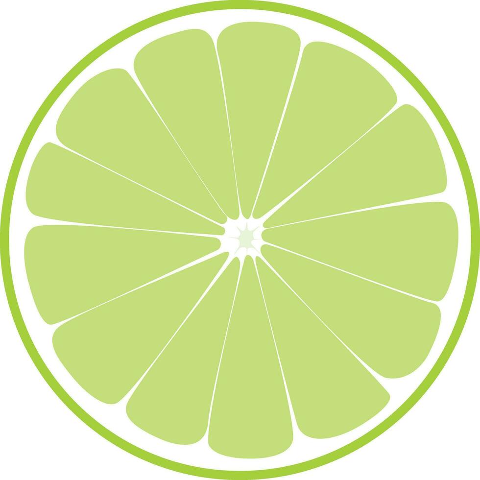 lime illustration design, art and creativity vector