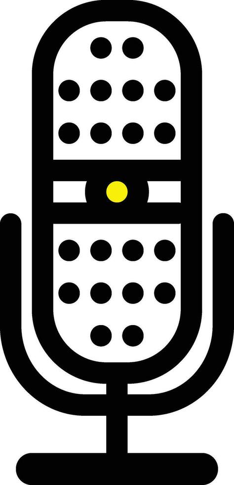 microphone illustration design, art and creativity vector