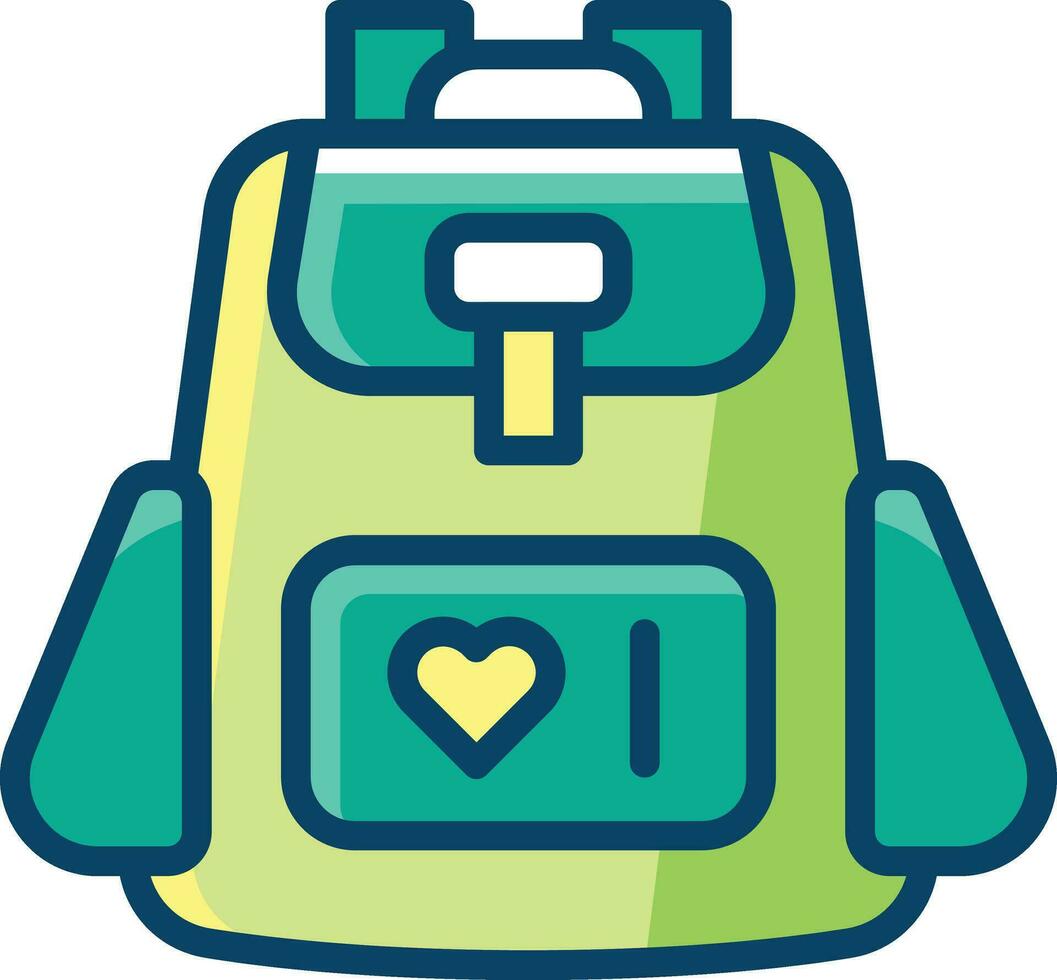 knapsack  illustration design, art and creativity vector