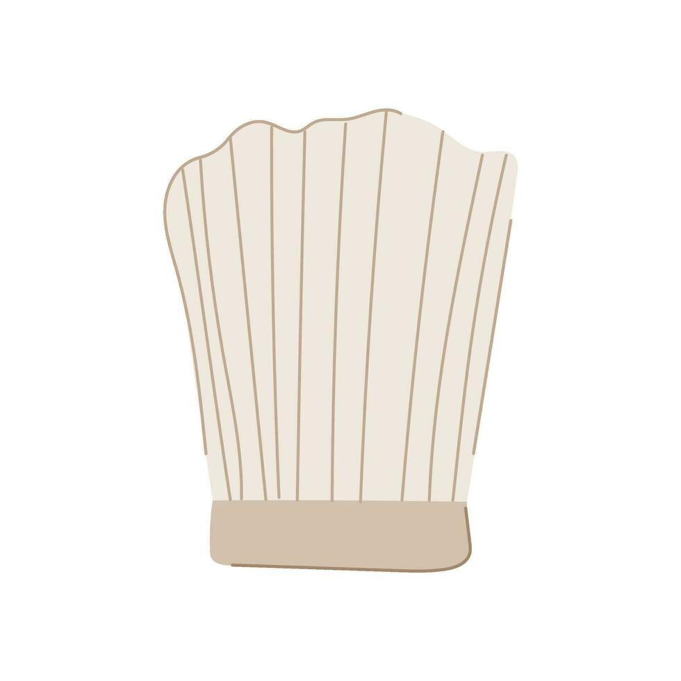 symbol chef hat cartoon vector illustration