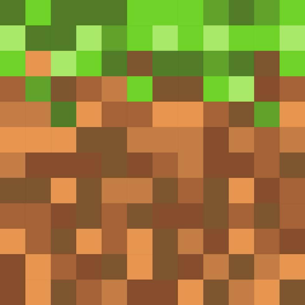 random retro background. pixel 2d shapes vector