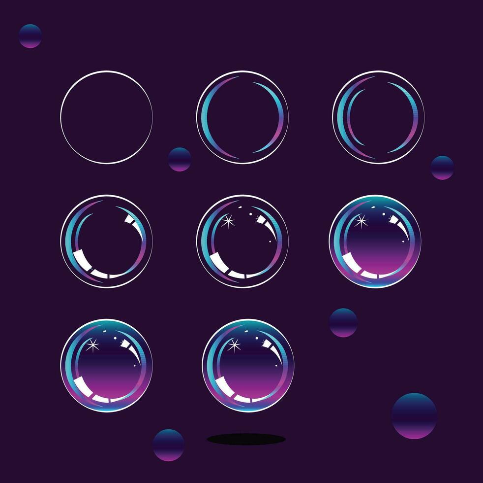 Free vector colorful bubbles Background