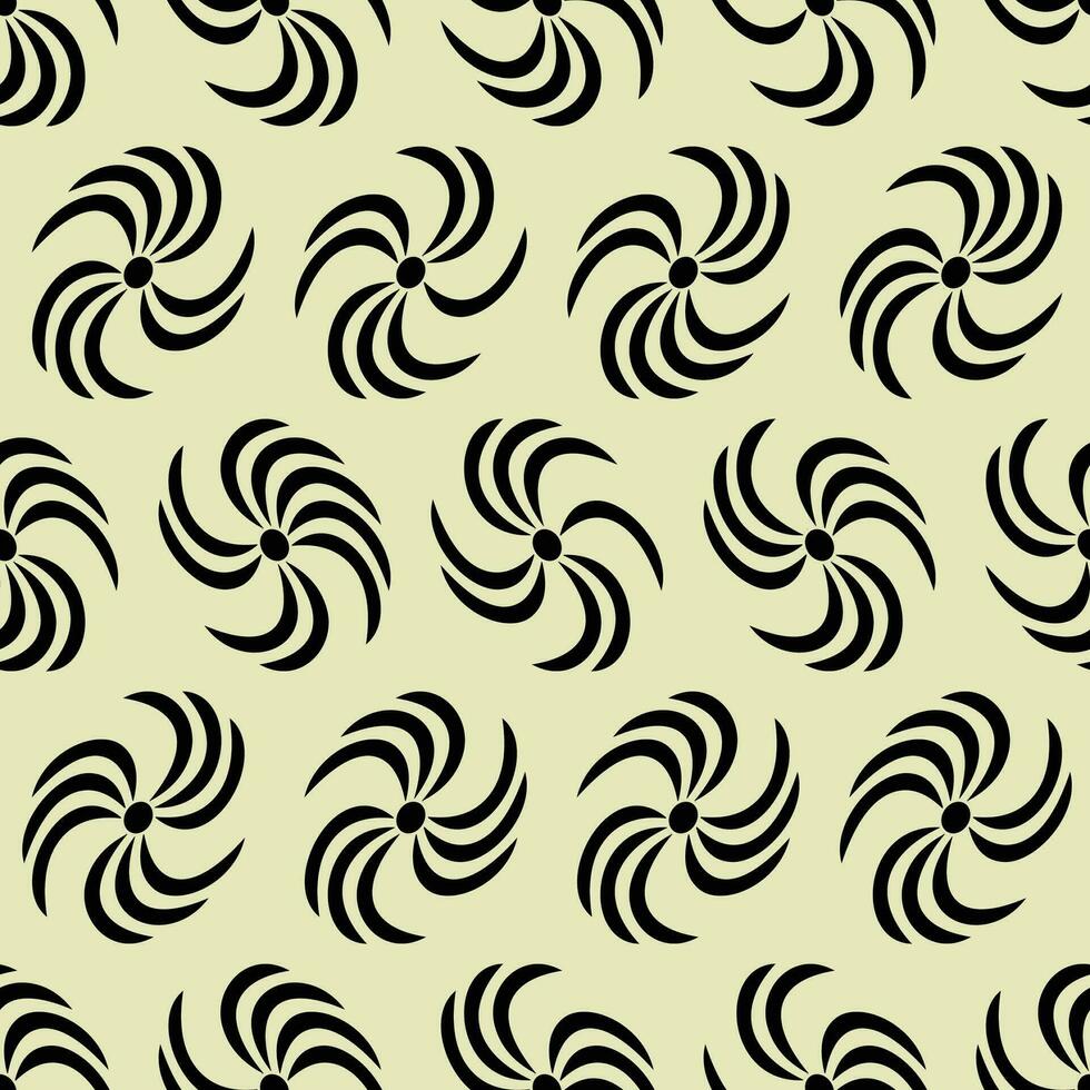 All over design. Pattern of Small Motifs. Print for fabric Minimal oriental vector graphic