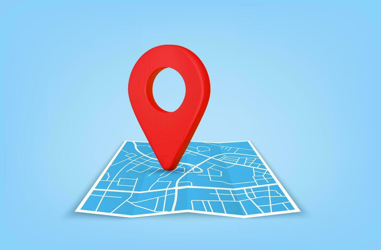 3d render location symbol pin icon sign or navigation locator map travel gps direction pointer and marker place position point, GPS, navigator pin checking poins. Vector illustration