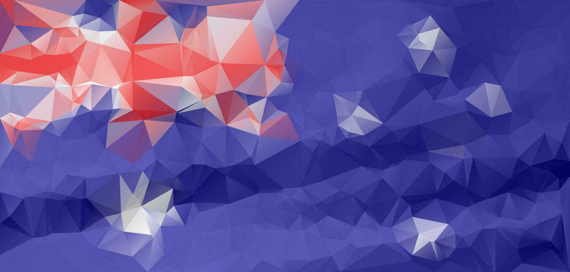 Colorful Triangle Abstract Background, vector illustration