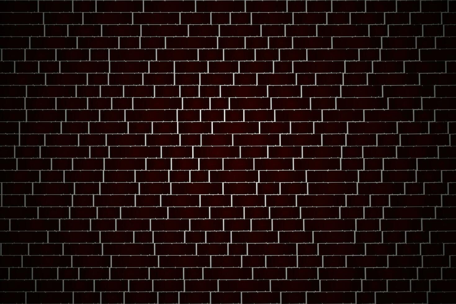 Brick wall background, vector illustration
