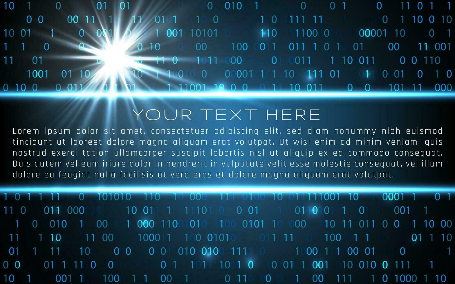 Technology background with space for your text. Vector illustration for your business presentations