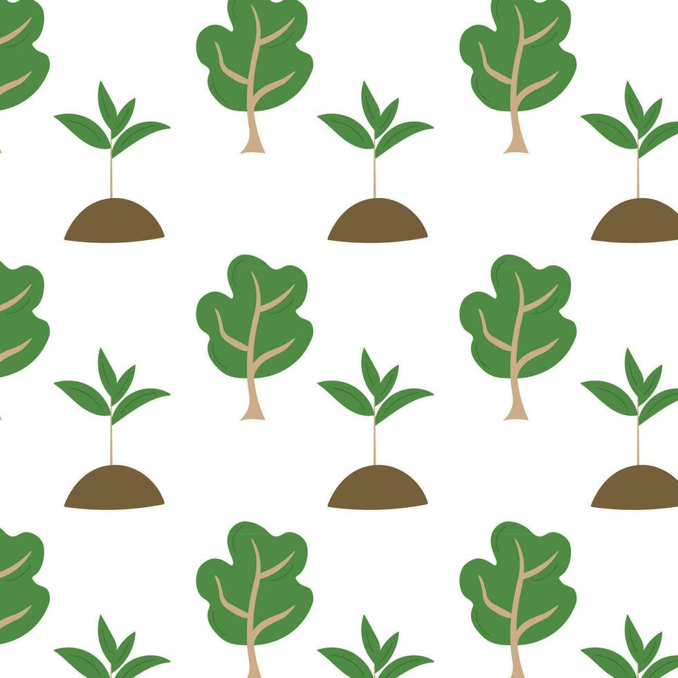 sprout flower plant pot tree eco bio vector