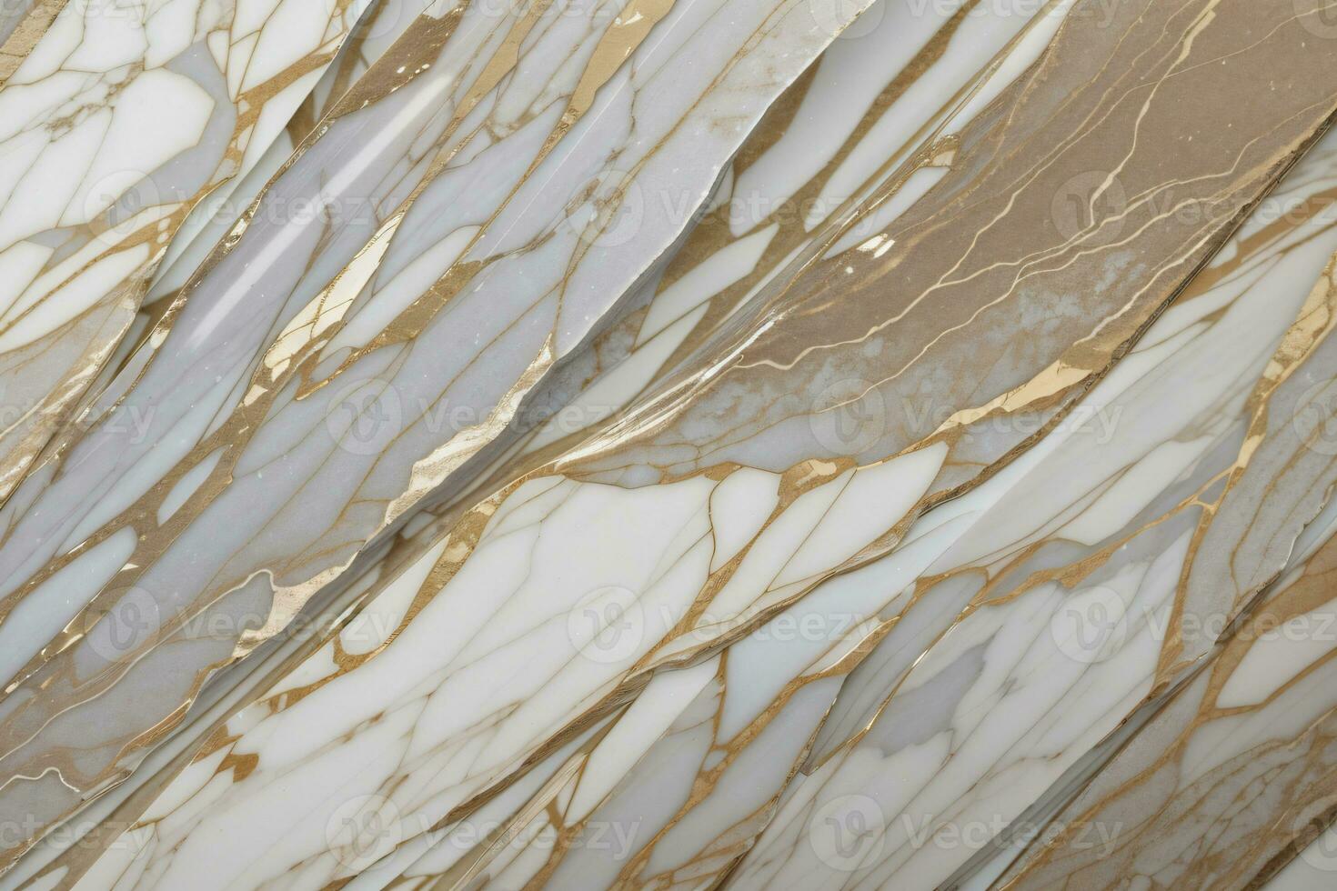 AI generated Natural Stone with Marble Texture, Intricate Veins, Subtle Color Variations photo