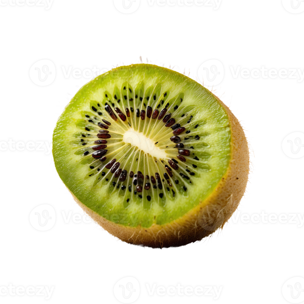 AI generated Kiwi fruit isolated on transparent background png