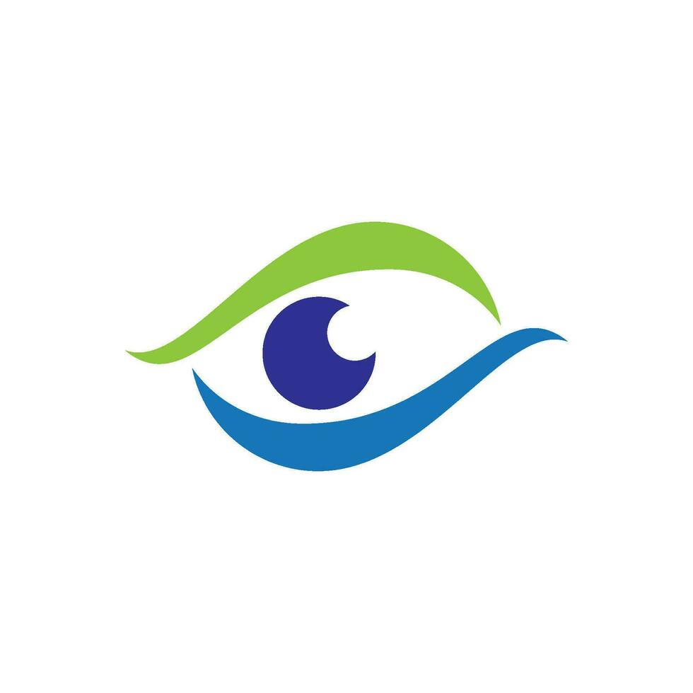 Eye Care vector logo design