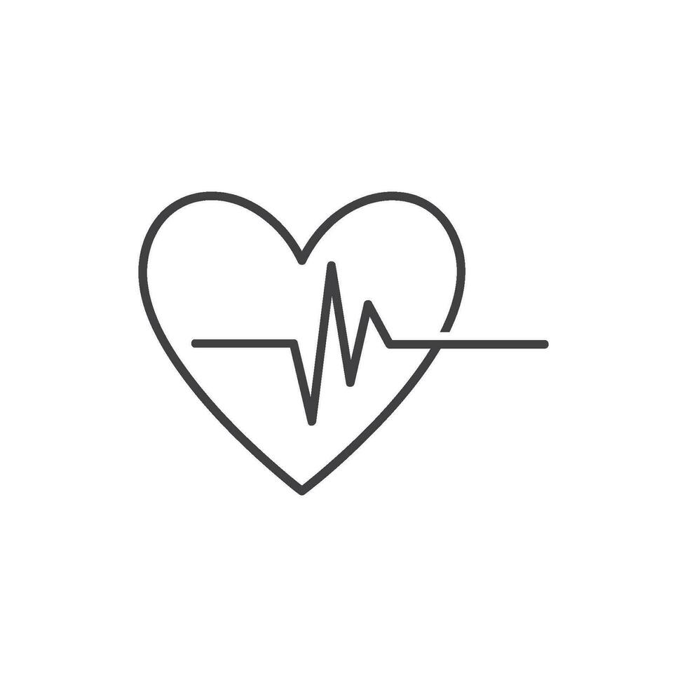 Health medical heartbeat pulse vector